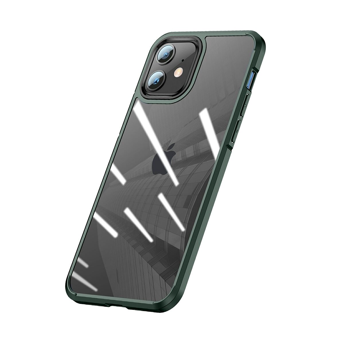 BİKAPAK ELIT CRYSTAL IPHONE 12 MİNİ YEŞİL KAPAK