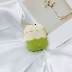 E2M AIRPODS 3 KILIF PEMBE YANAK YEŞİL