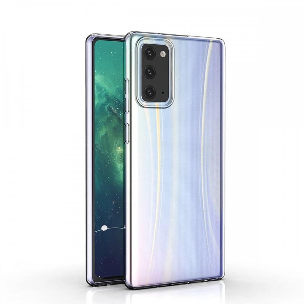 BİKAPAK ECO SİLİKON SAMSUNG NOTE 20 ULTRA ŞEFFAF KAPAK