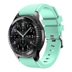 E2M HUAWEI WATCH 22MM KRD-12 FRONTİER SİLİKON TURKUAZ KORDON