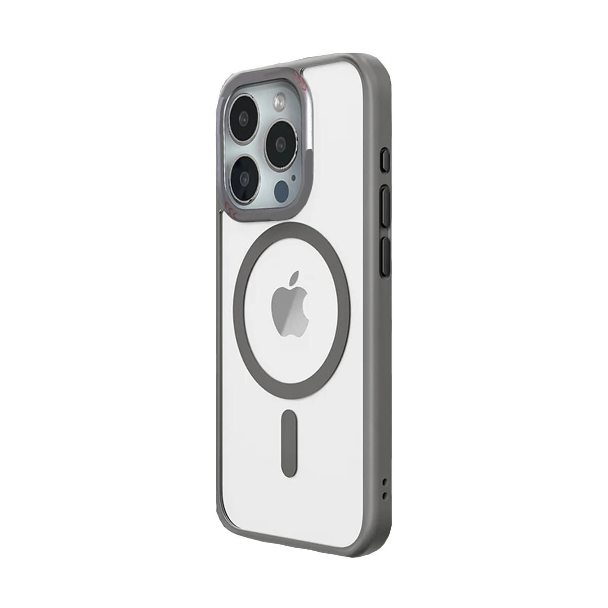 BİKAPAK MAGSHINE IPHONE 16 PRO MAX GRİ KAPAK