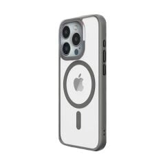BİKAPAK MAGSHINE IPHONE 16 PRO MAX GRİ KAPAK