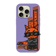 BİKAPAK Cat Sport Turuncu Desenli Kapak