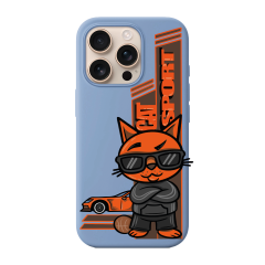 BİKAPAK Cat Sport Turuncu Desenli Kapak