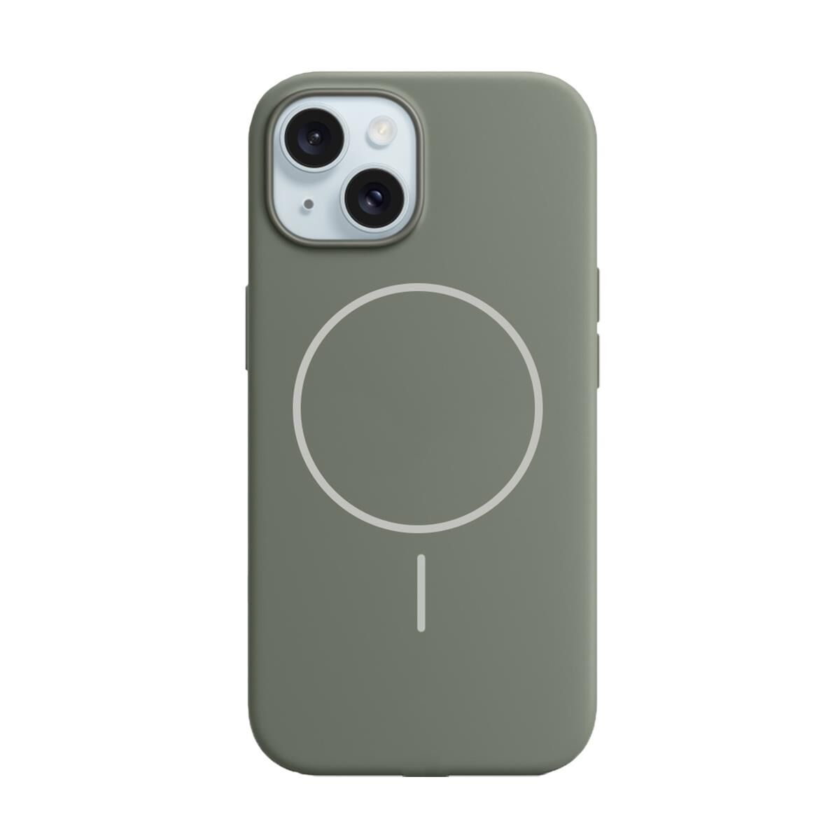 BİKAPAK MAGSENSE IPHONE 15 TİTANYUM GRİ KAPAK