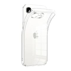 BİKAPAK ECO SİLİKON IPHONE 16E ŞEFFAF KAPAK