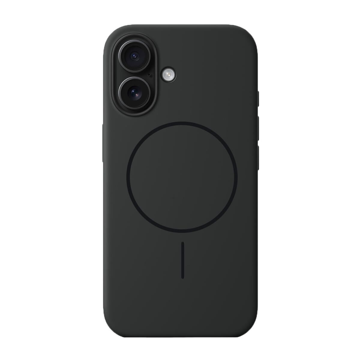 BİKAPAK MAGSENSE IPHONE 16 SİYAH KAPAK