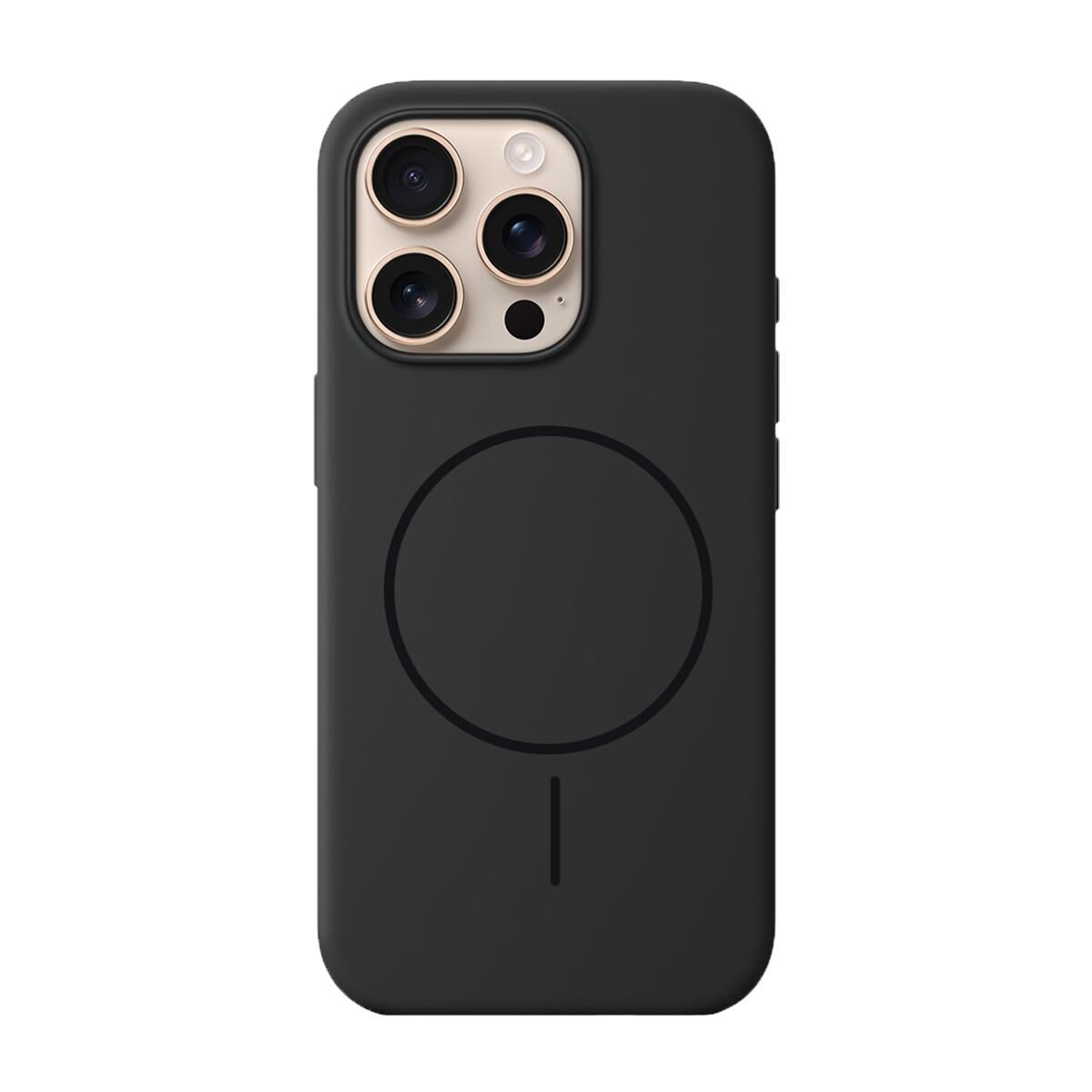 BİKAPAK MAGSENSE IPHONE 16 PRO SİYAH KAPAK