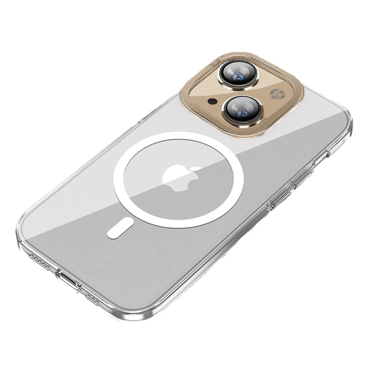 BİKAPAK MAGFIT IPHONE 15 ŞEFFAF KAPAK