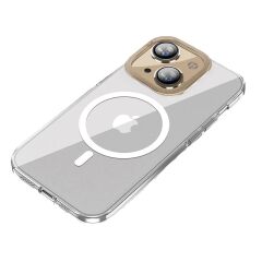 BİKAPAK MAGFIT IPHONE 15 ŞEFFAF KAPAK