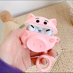 E2M AIRPODS PRO KILIF CUTE DOMUZ PEMBE