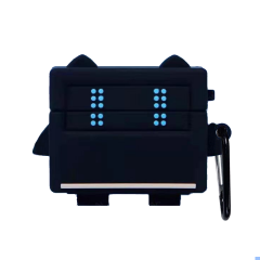 E2M AIRPODS PRO KILIF ROBO FLAT SiYAH