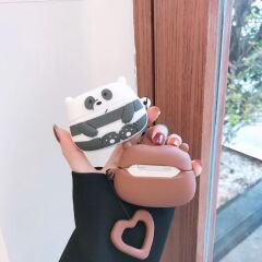 E2M AIRPODS PRO KILIF PANDA GRİ