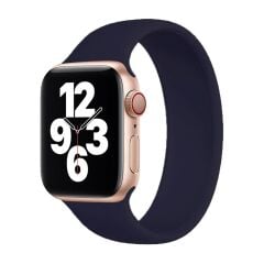 E2M Apple Watch 42-44-45-46-49mm KRD-18 Silikon L Lacivert Kordon