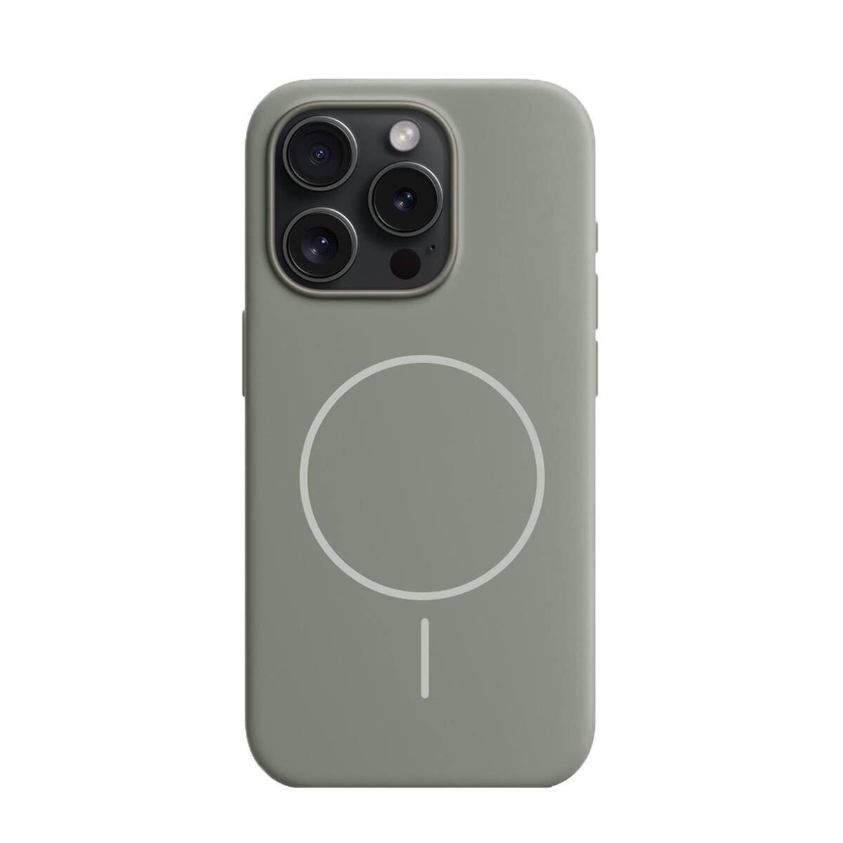 BİKAPAK MAGSENSE IPHONE 16 PRO TİTANYUM GRİ KAPAK