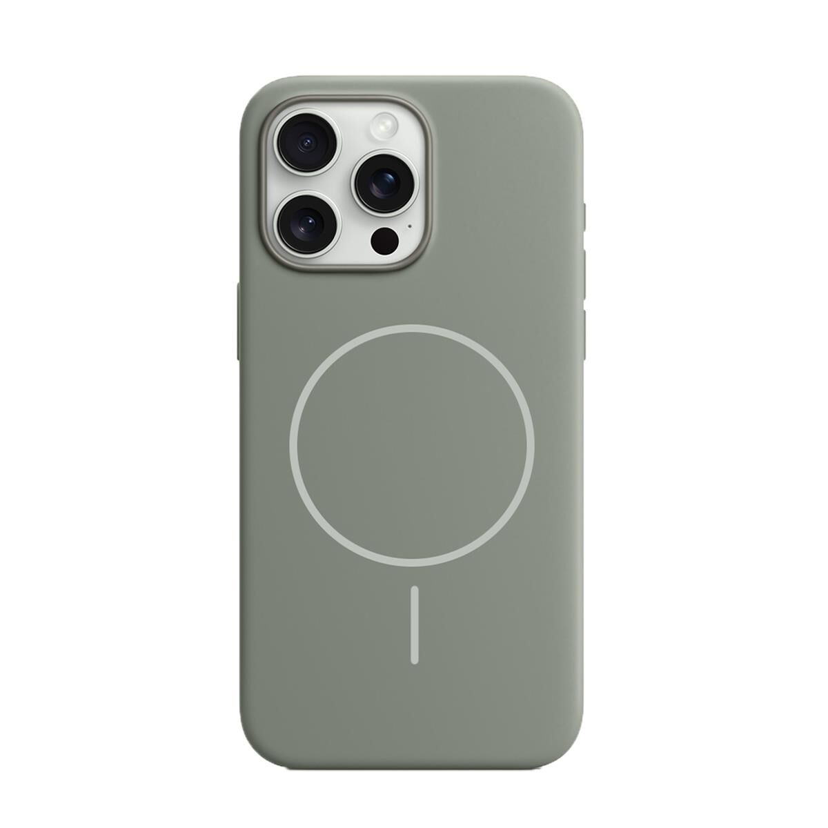 BİKAPAK MAGSENSE IPHONE 16 PRO MAX TİTANYUM GRİ KAPAK