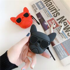 E2M AIRPODS 1-2 KILIF BULLDOG KIRMIZI