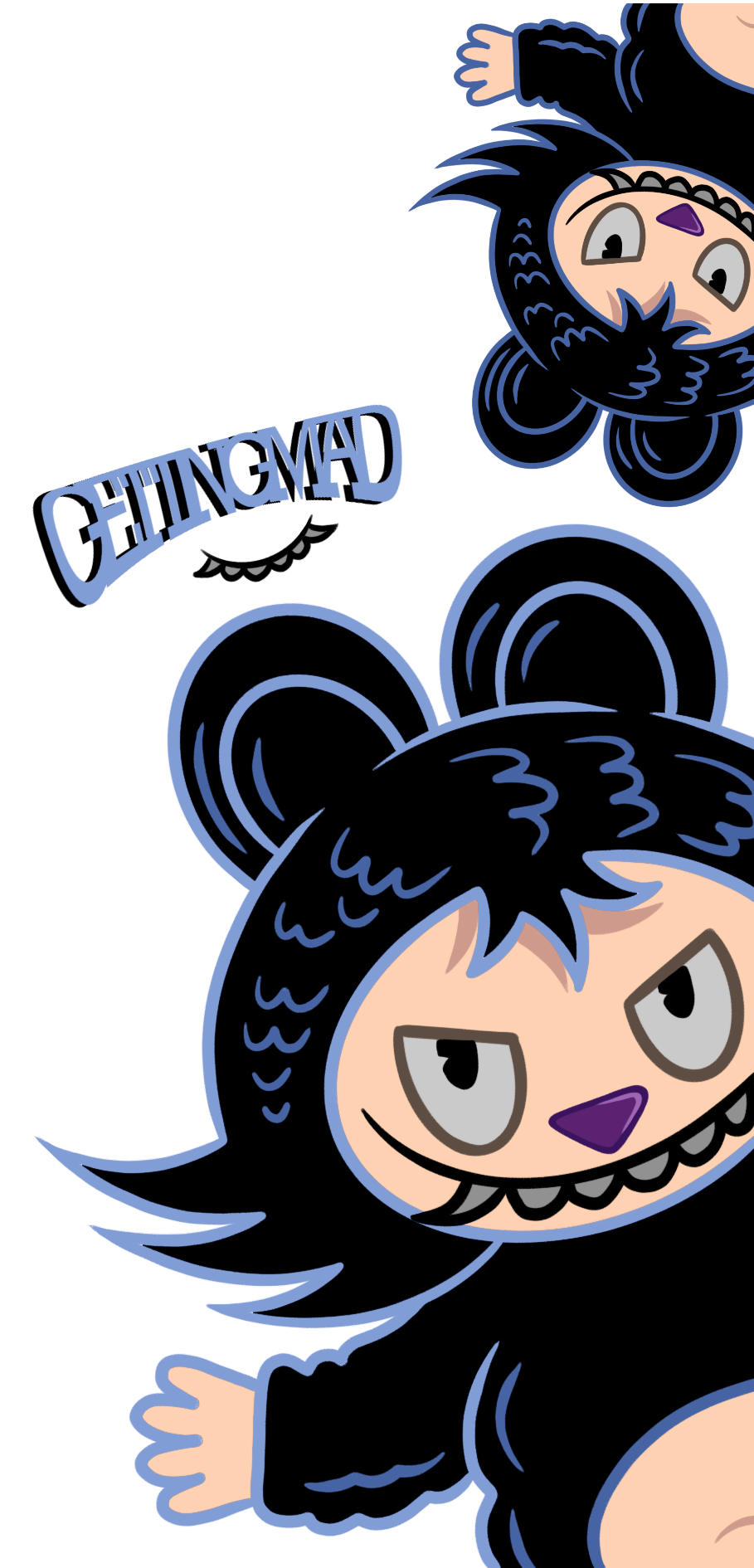 BİKAPAK Beast Desenli Kapak