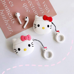E2M AIRPODS 1-2 KILIF MİNİK KEDİ BEYAZ