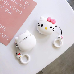 E2M AIRPODS 1-2 KILIF MİNİK KEDİ BEYAZ