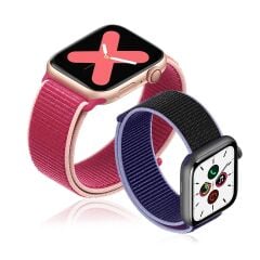 E2M APPLE WATCH 42-44-45-46-49MM KRD-03 HASIR NAR ÇİÇEĞİ KORDON
