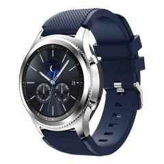 E2M HUAWEI WATCH 22MM KRD-12 FRONTİER SİLİKON LACİVERT KORDON