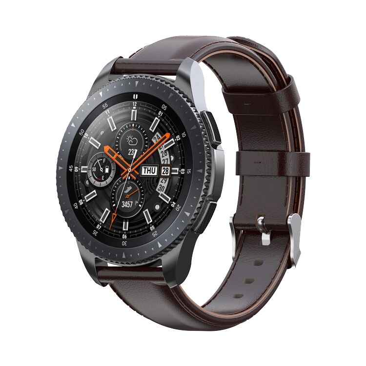 E2M SAMSUNG WATCH 42MM (20MM) KRD-10 DERİ KOYU KAHVE