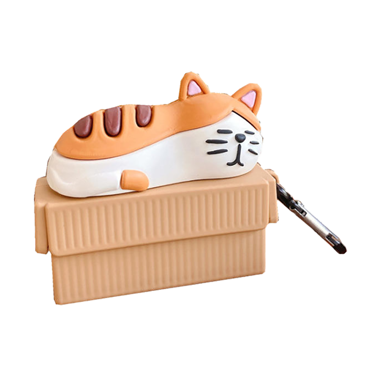 E2M AIRPODS 1-2 KILIF UYUYAN KEDi TURUNCU