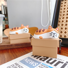 E2M AIRPODS 1-2 KILIF UYUYAN KEDi TURUNCU