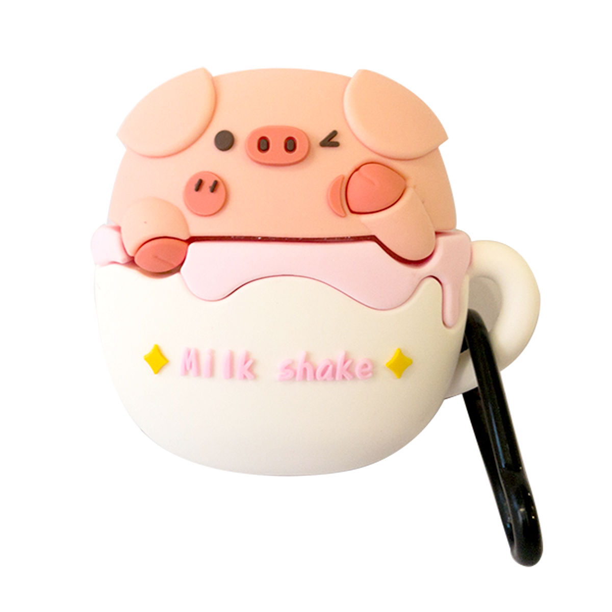 E2M AIRPODS 1-2 KILIF MILKSHAKE DOMUZCUK PEMBE