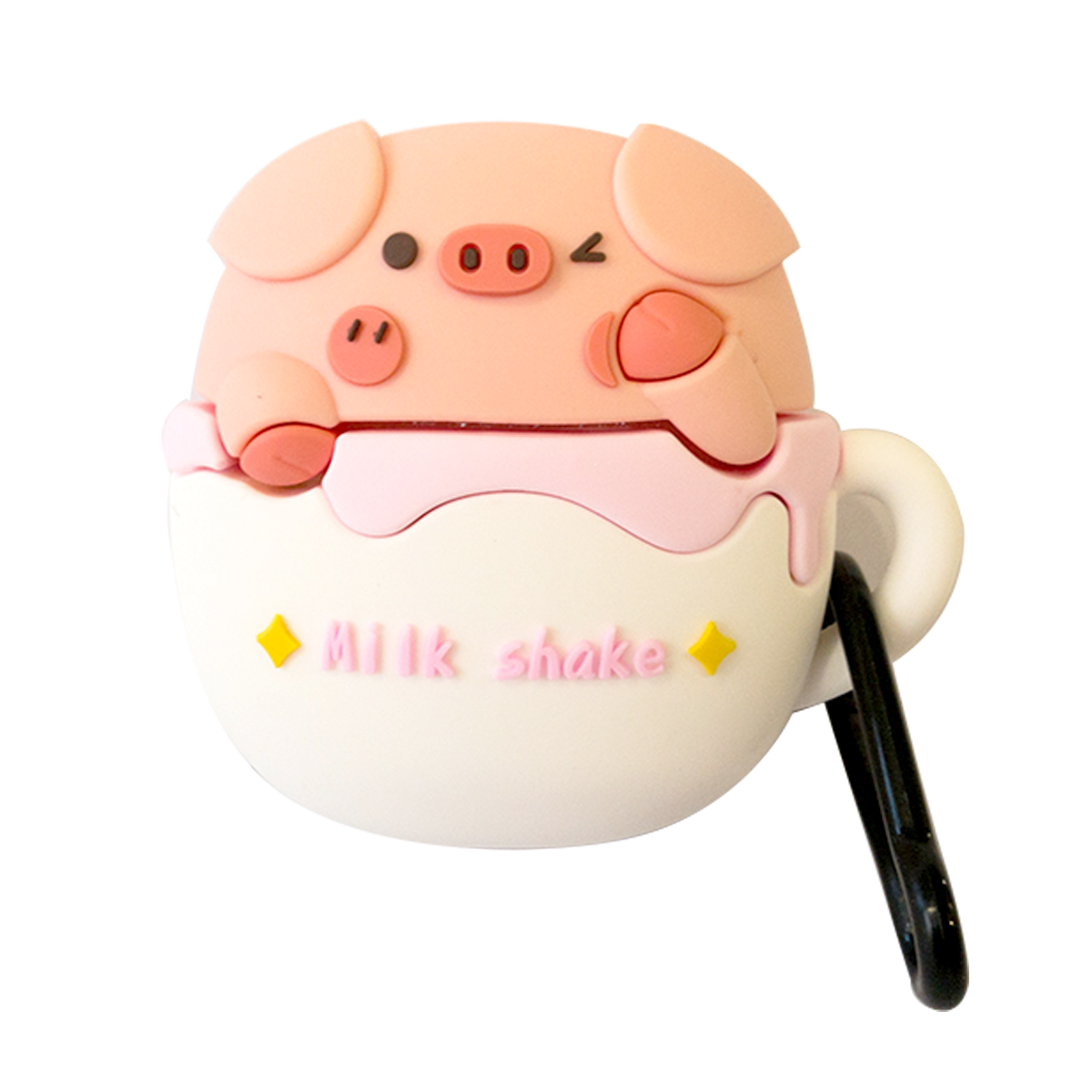 E2M AIRPODS 1-2 KILIF MILKSHAKE DOMUZCUK PEMBE