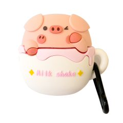 E2M AIRPODS 1-2 KILIF MILKSHAKE DOMUZCUK PEMBE