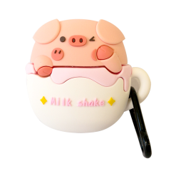 E2M AIRPODS 1-2 KILIF MILKSHAKE DOMUZCUK PEMBE