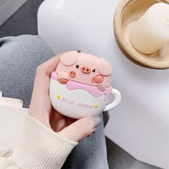 E2M AIRPODS 1-2 KILIF MILKSHAKE DOMUZCUK PEMBE
