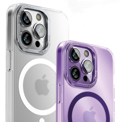 BİKAPAK MAGMIST IPHONE 15 PRO MOR KAPAK