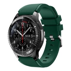 E2M HUAWEI WATCH 22MM KRD-12 FRONTİER SİLİKON KOYU YEŞİL KORDON