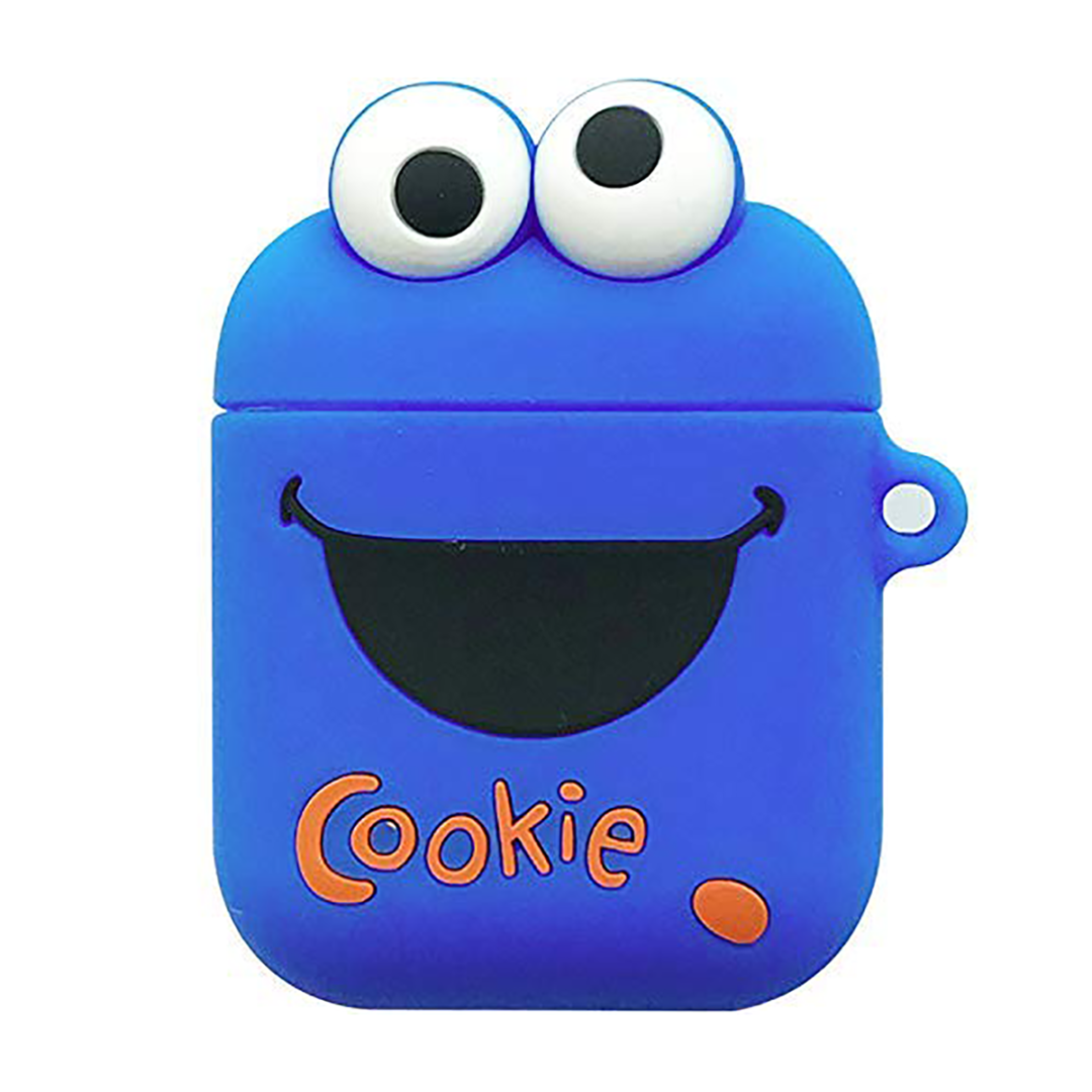 E2M AIRPODS 1-2 KILIF CUTE COOKIE MAVİ