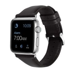 E2M APPLE WATCH 42-44-45-46-49MM KRD-10 DERI ACI KAHVE KORDON
