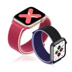 E2M APPLE WATCH 38-40-41MM KRD-03 HASIR NAR ÇİÇEĞİ KORDON