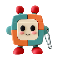 E2M AIRPODS 1-2 KILIF SUPER ROBOT RENKLi