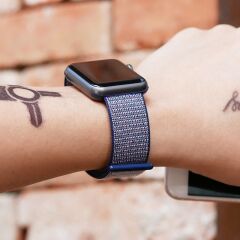 E2M APPLE WATCH 38-40-41MM KRD-03 HASIR SPOR TURUNCU KORDON