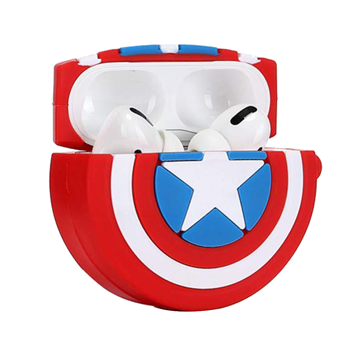 E2M AIRPODS PRO KILIF KAPTAN AMERiKA KIRMIZI