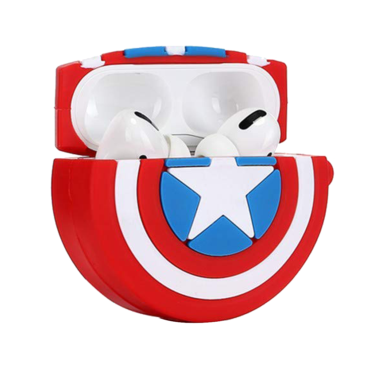 E2M AIRPODS PRO KILIF KAPTAN AMERiKA KIRMIZI