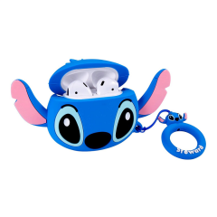 E2M AIRPODS 1-2 KILIF STITCH MAVİ