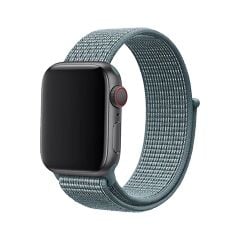 E2M APPLE WATCH 38-40-41MM KRD-03 HASIR BUZ MAVİSİ KORDON