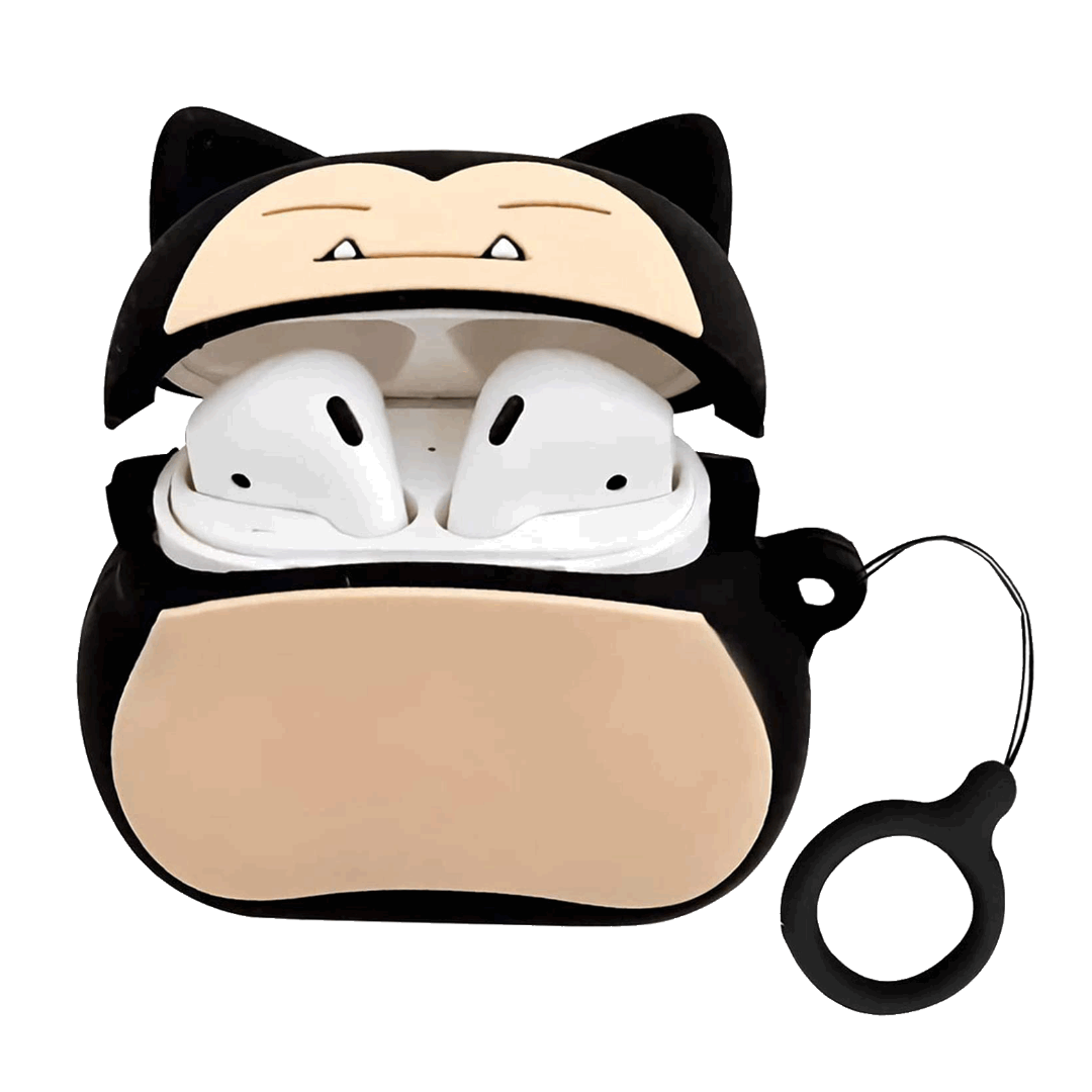 E2M AIRPODS 1-2 KILIF SNORLAX SİYAH