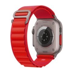 E2M APPLE WATCH 42-44-45-46-49MM KRD-26 ALPINE KIRMIZ KORDON