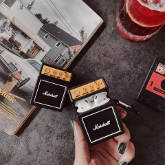 E2M AIRPODS 1-2 KILIF MARSHALL SiYAH