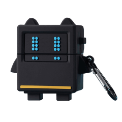 E2M AIRPODS 1-2 KILIF ROBO FLAT SİYAH