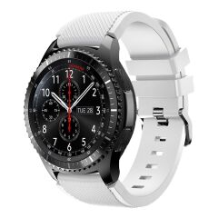 E2M HUAWEI WATCH 22MM KRD-12 FRONTİER SİLİKON BEYAZ KORDON
